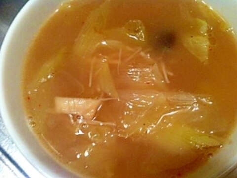 貝柱の中華スープ